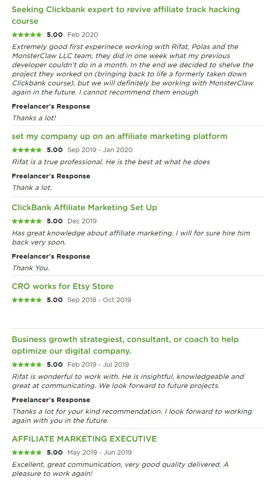 monterclaw feedback 1