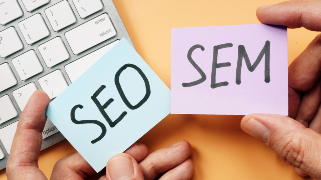 SEO and SEM are benefits for a business having a website