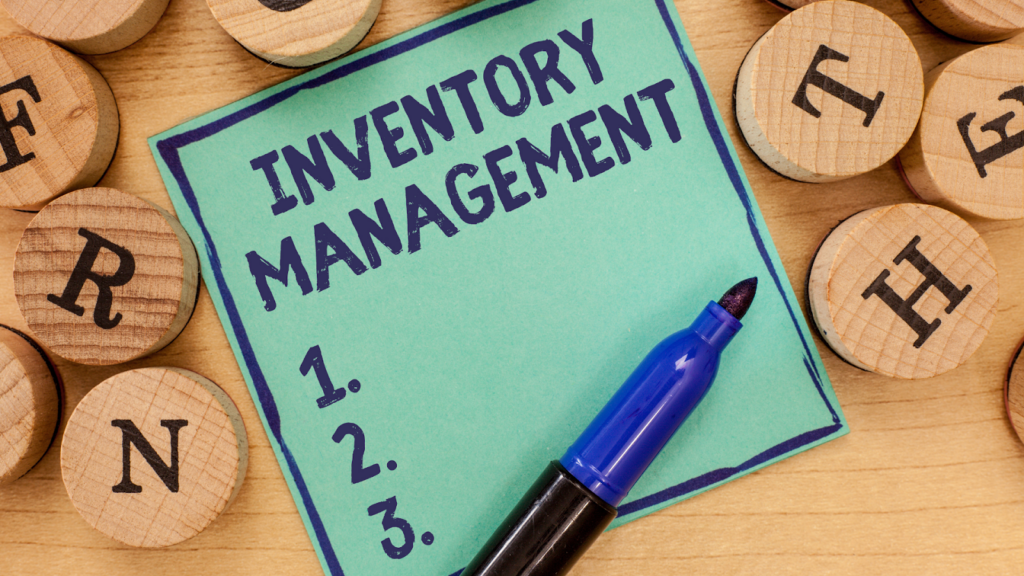 A business having a website helps with inventory management