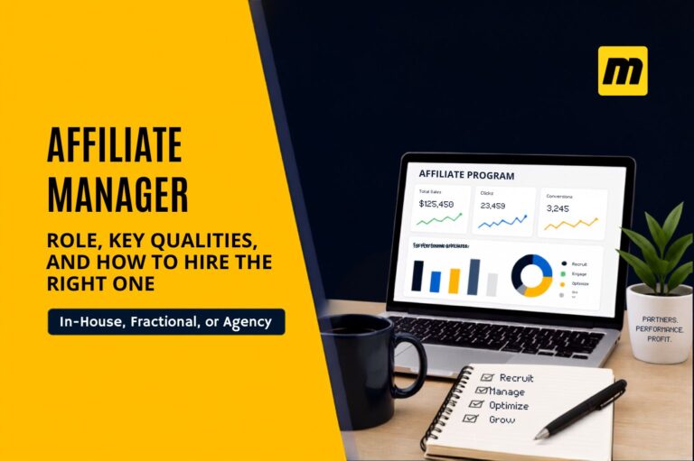Affiliate Manager: Role, Key Qualities, and How to Hire the Right One (In-House, Fractional, or Agency)