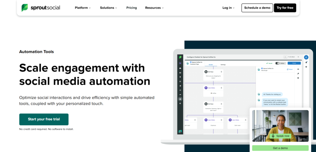 sproutsocial website home