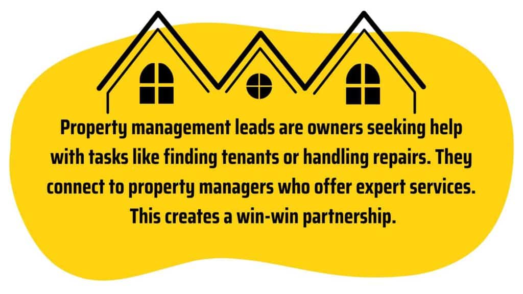 what is property management leads