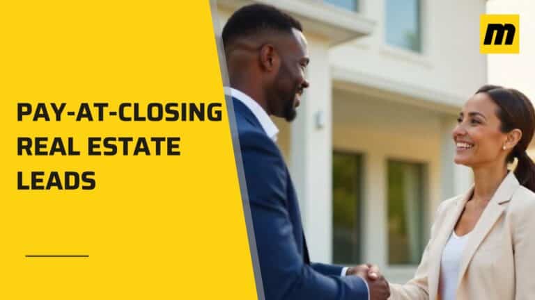pay at closing real estate leads