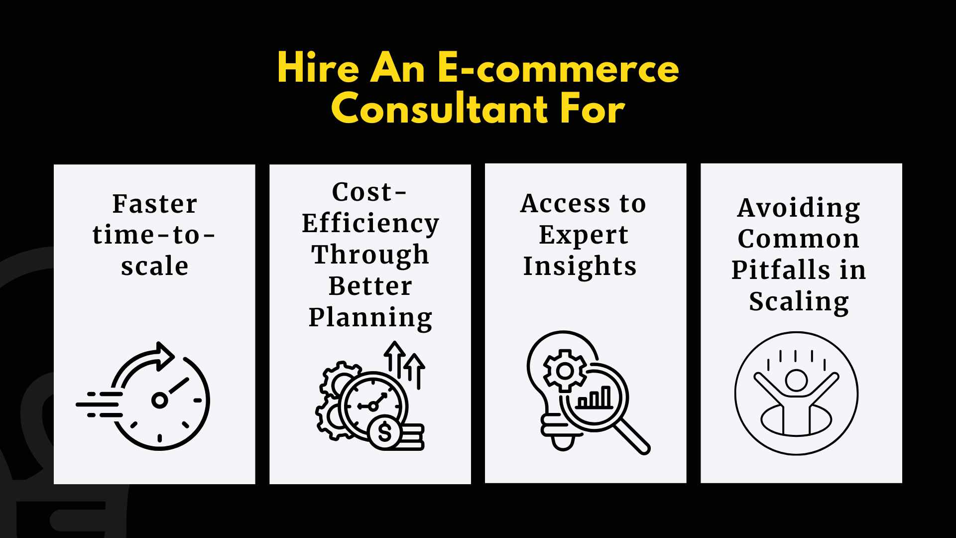 Benefits of hiring ecommerce business consultant