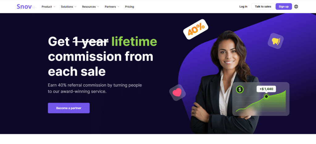 Snov.io affiliate program