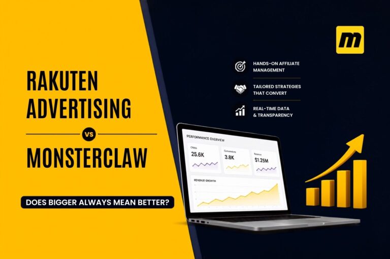 Rakuten Advertising vs MonsterClaw: Does Bigger Always Mean Better?