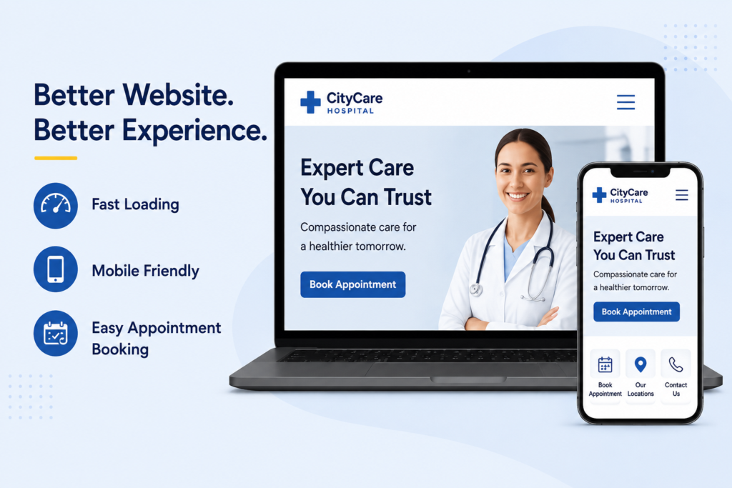 Targeted Digital Ads for Hospital marketing