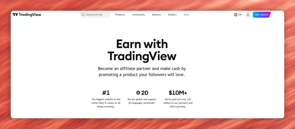 TradingView affiliate program