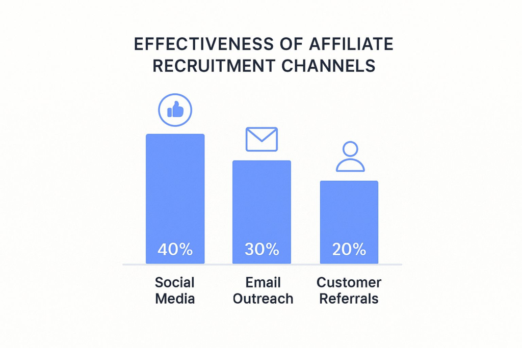 Affiliate recruitment Channels
