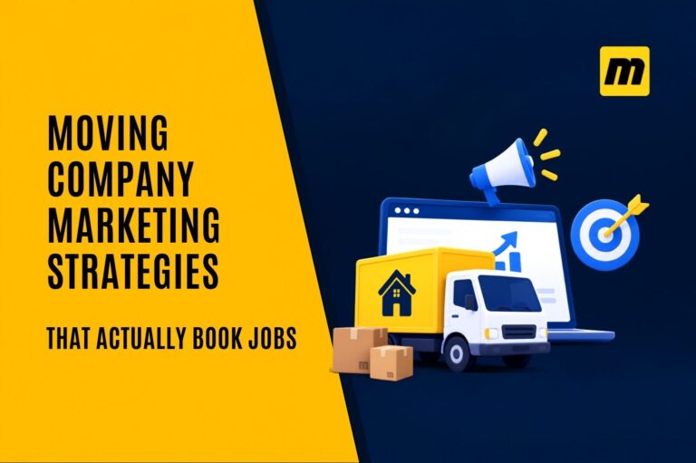 Moving Company Marketing Strategies That Actually Book Jobs