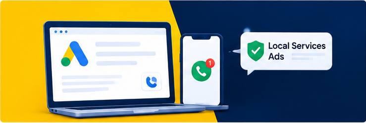 Google Ads (Search + Local Services Ads)
