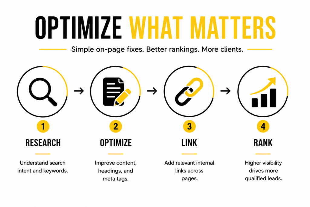 Optimize what matters