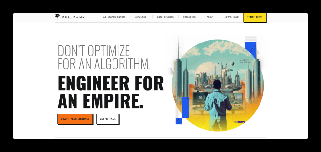 iPullRank website homepage