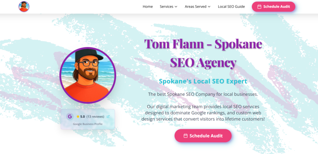 Tom Flann Website Home