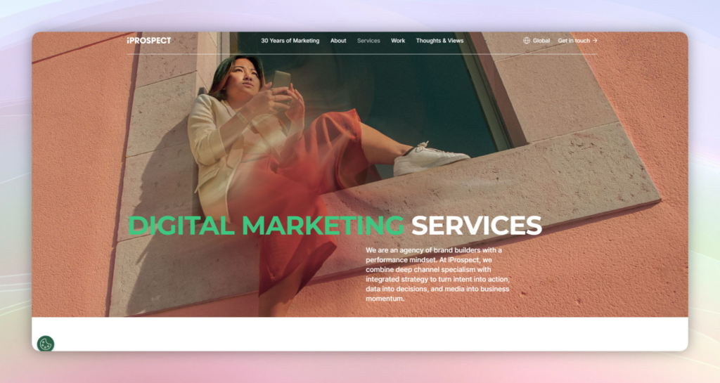 iPROSPECT Website Home