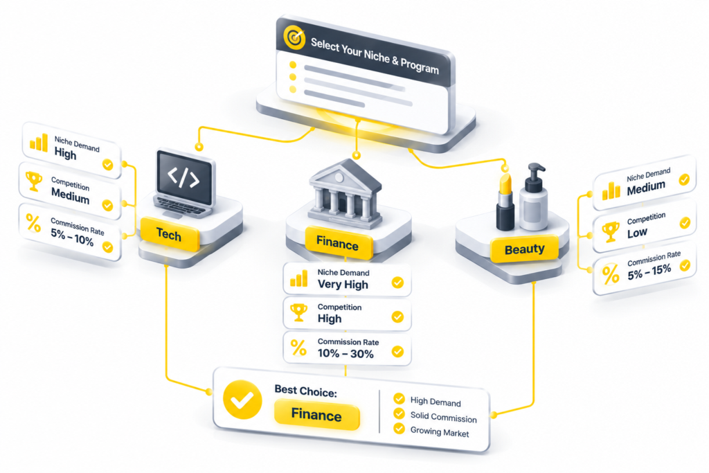 How Do I Choose the Best Affiliate Marketing Niche?